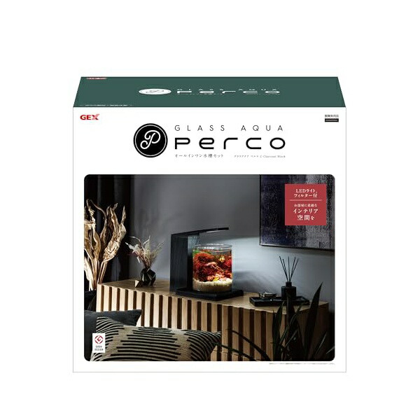 ジェックス グラスアクア PERCO C Charcoal Black|むさしのメディア 店