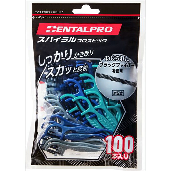 【120個書き割り】 デンタルプロスパイラルフロスピック