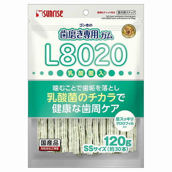 【24個仕掛ける】 マルカン サンライズ ゴン太の歯みがき専用チュインガムSS大きさ L8020乳酸菌入り口・入口 クロロフィル入り口・入口 120g 愛犬用赤ちょうちん マルカンサンライズ 犬用お兄ちゃん 歯みがき専用チュインガム ドッグフード 歯垢取っぱらう お兄ちゃん サンライズ商行為部 国産 しつけ 飼い犬 ハミガキ 厳選原材料