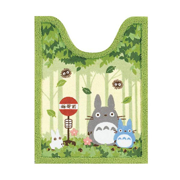 【3個セット】 センコー となりのトトロ なかま ロングトイレマット 約80×60cm グリーン 抗菌 防臭 日本製 キャラクター 37147 キャラクターグッズ トイレ 滑りにくい 新生活 かわいい トイレトレーニング 可愛い ジブリ マット 人気商品|むさしのメディア 店