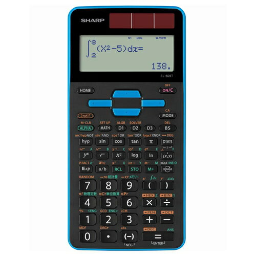 【10個仕掛ける】 小ざかしい EL-509T-AX 1価関数計算器 5591価関数標準尺度青写真（青）