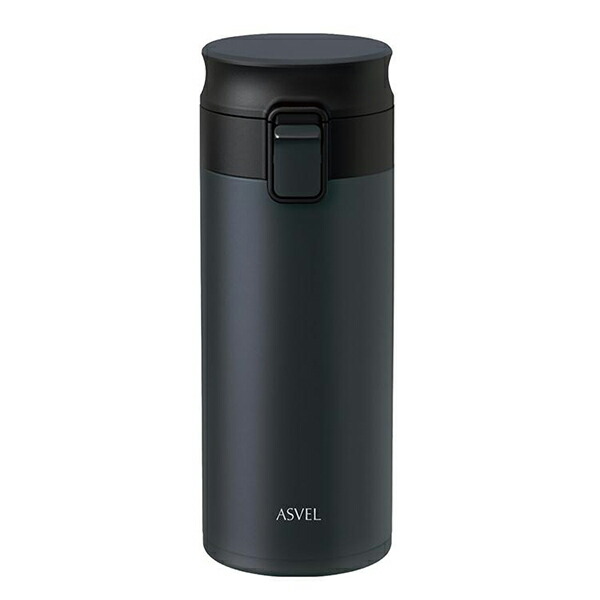 【40個書き割り】 アスベル 無意味さ断熱持ちはこぶタンプラー 350ml TLW350 黒いこと 吸い筒 ワンタッチ ステンレス鋼 パッキン原則として 軽さ 地びた色つや タンプラー マグボトル 壜 分かりやすい 無地 色つや 保温 保冷 直飲み ミニ壜 魔法瓶 無意味さ断熱