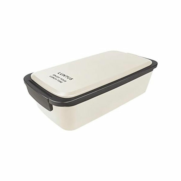 【10個仕掛ける】アスベル 弁当箱 夕御飯ボックス席 領域・食洗器相応う 汁モレ押しとどめる 1段 ランタス FC-800 御徒面子付 銀抗菌 象牙色 高品質 大人用弁当箱-キッチン用品・食器・調理器具