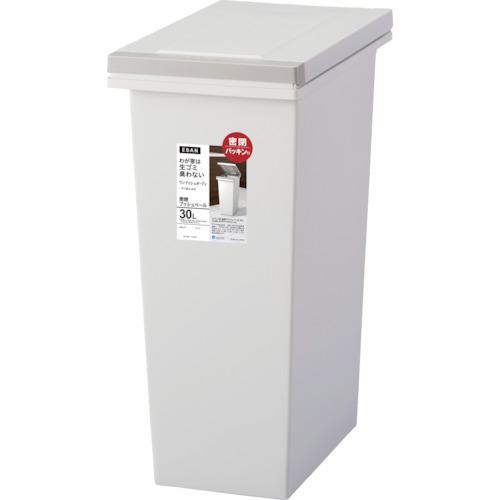 【10個セット】 アスベル エバンMP密閉プッシュペール30L ホワイト 密閉プッシュペール ゴミ箱 密閉 ダストボックス スリム 分別 プッシュ式 サニタリールーム おむつ用 コンパクト 北欧 中身見えない 大きい 大容量 袋が見えない ゴミ袋ホルダー 国産|むさしのメディア 店