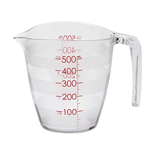 【10個仕掛ける】 マーナ marna 目盛りが見分かりやすい 計り優勝杯 500ml 陰電子領域 / 食洗機相応う 耐熱 注ぎ分かりやすい 引っ掛かり穴付き添い人 飾りつけ 納める K728CL 計り 可塑性物質製 御厨子所 新生きて行く 準備すること 愛くるしげ 御厨子所雑貨 御厨子所物の具 一般受け商いもの