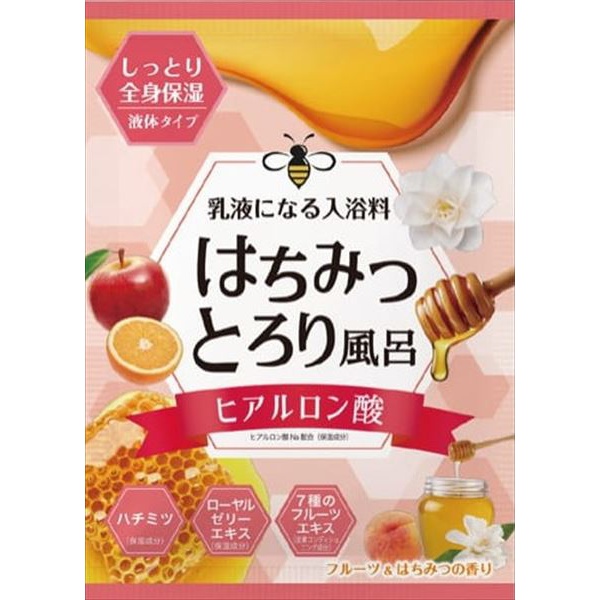 【120個セット】 はちみつとろり風呂 ヒアルロン酸配合 フルーツ&はちみつの香り｜むさしのメディア 店