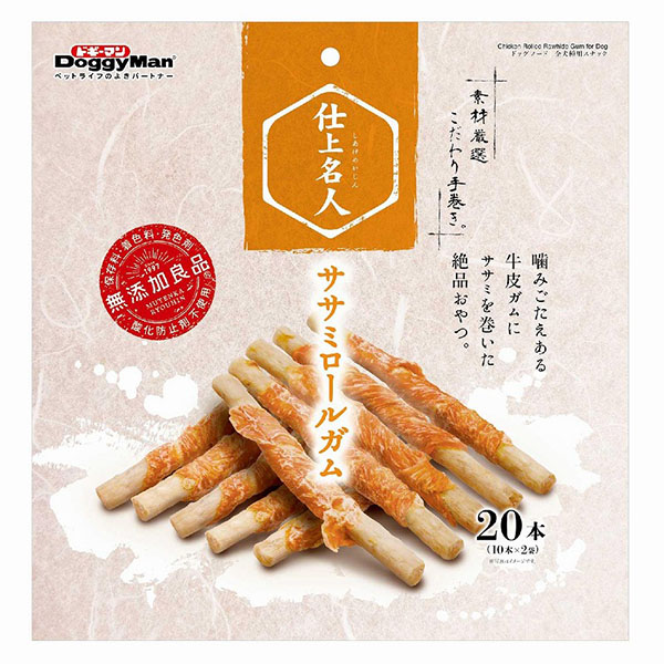 【12個仕掛ける】 ドギーマンハヤシ 仕上はやりっ子 ササミロールガム 20本 10本×2袋 犬用お兄ちゃん ドッグフード 愛玩動物設備 ドギーマン お兄ちゃん 赤ちょうちん 全上演 デンタル 無つけ加える良品 飼い犬 ボンネット 入り口・入口 鶏ささみ 愛玩動物 犬用 ささみ 牛革 厳選原材料