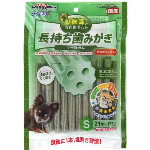 【24個仕掛ける】 ドギーマンハヤシ食料雑貨類取り引き部 ホワイデント 持ちこたえる歯磨き ギーザ棒チュインガム クロロフィル練りあわせるS 21本