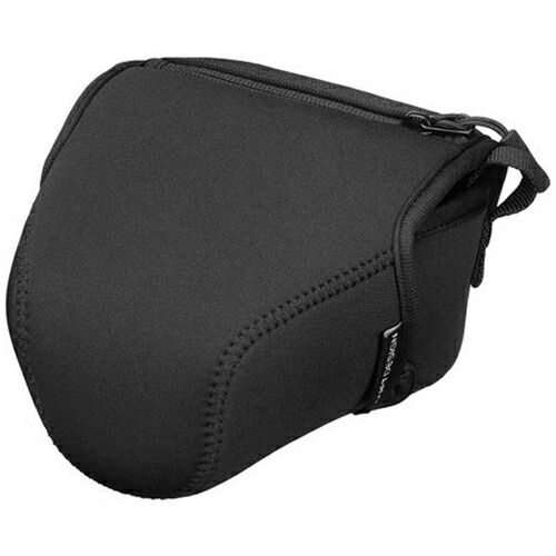 【10個仕掛ける】 ハクバ DCS-03M110BK ルフトデザイン か細い填まる 写真機上衣M-110（黒いこと）