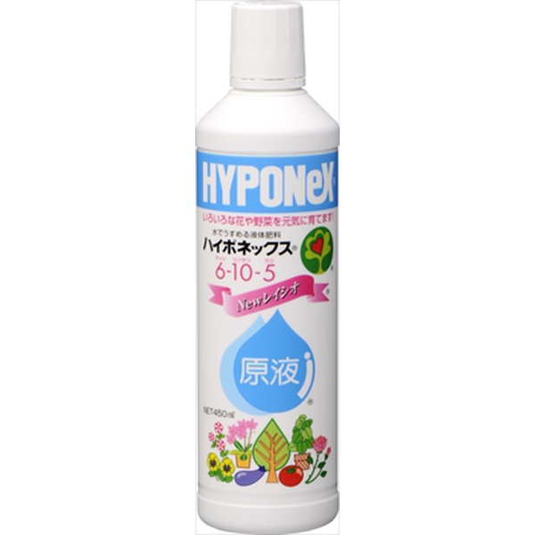 【24個セット】 ハイポネックス原液6-10-5 450ml｜むさしのメディア 店