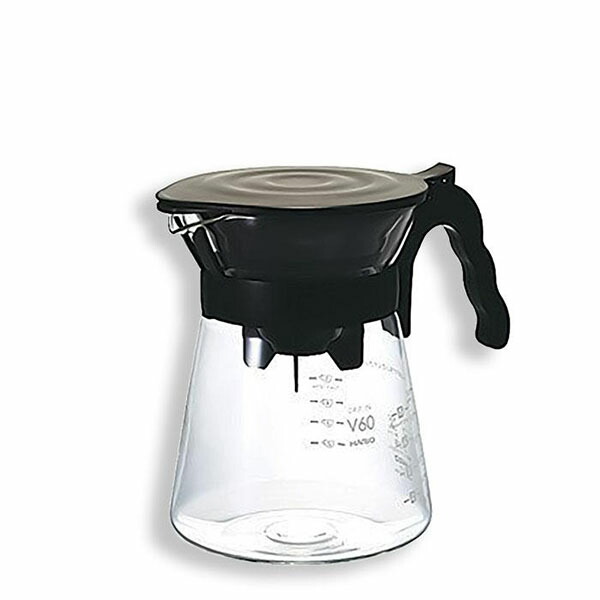 【24個セット】 HARIO V60 ドリップイン ブラック VDIR-02-B ハリオ コーヒー ドリッパー サーバー ポット 珈琲 ドリップ コンパクト収納 フタつき ハンドドリップ 一体型 ペーパー 抽出 収納 コンパクト コーヒーメーカー お祝い キッチン雑貨 キッチン家電｜むさしのメディア 店