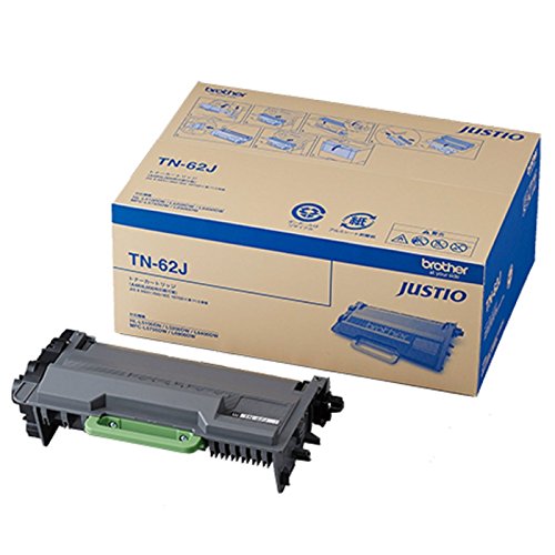 ブラザー TN-62J 工業 【brother純正】トナーカートリッジ(大容量) 対応型番:HL-L6400DW、HL-L5200DW、HL-L5100DN、MFC-L6900DW、MFC-L5755DW トナー交換 プリント カートリッジ 大容量 純正 高品質｜むさしのメディア 店