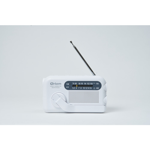 【10個仕掛ける】 YAMAZEN YTM-R100 繰り合わせる申し受けるラジオ受信機 White