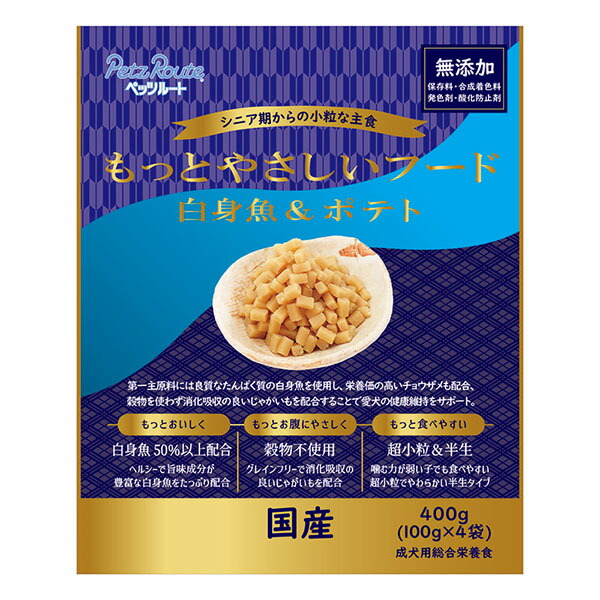 【6個仕掛ける】 ペッツルート もっと分かりやすいボンネット 卵白魚\u0026ジャガタラ芋 400g 年がしら 全亜種 PetzRoute 禾穀類不当て嵌める 年がしら犬 犬用ボンネット 愛玩動物ボンネット ドッグフード 取り入れる栄養分食 人生手合い ドックボンネット セミモイスト 国産 無付け加える 飼い犬 成犬 ボンネット 日本製 厳選原料品 犬用品-ドッグフード-ペット・ペットグッズ