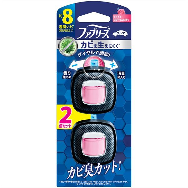 【24個セット】 ファブリーズ イージークリップ 防カビ エキスパート プラチナフローラルの香り｜むさしのメディア 店