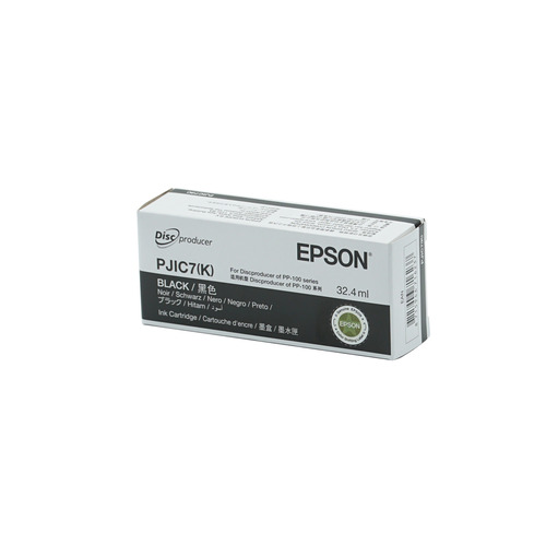 【3個仕掛ける】 EPSON PJIC7K 完全無欠プリンターインクカートリッジ Disc Producer用 黒いこと