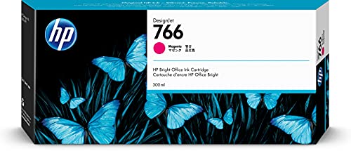 【正規代理店】 HP P2V90A 766 インクカートリッジ マゼンタ 300ml 高品質