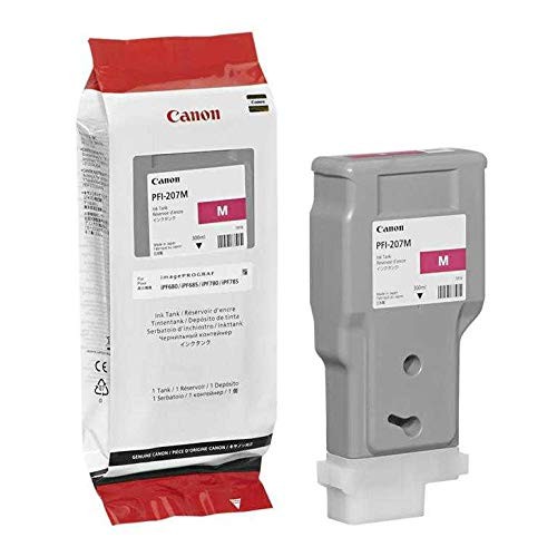 加農砲 8791B001 CANON キヤノン PFI-207M インキ貯蔵タンク マゼンタ インキ薬莢 完全無欠 マゼンタインク インキ トナー インクジェット 印刷者 完全無欠品 取り替えっこ 完全無欠インキ 摺り切る品 染め料マゼンタ 高品質