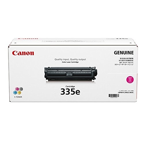 加農砲 0463C001 CANON キヤノン CRG-335EMAG トナーカートリッジ335e M (マゼンタ) トナー取り替えっこ 刷り上げる 薬莢 純然たる 刷り上げる 事務室 トナーカットリッジ 製造業者純然たる 黄み サテラ インキ トナー 高品質
