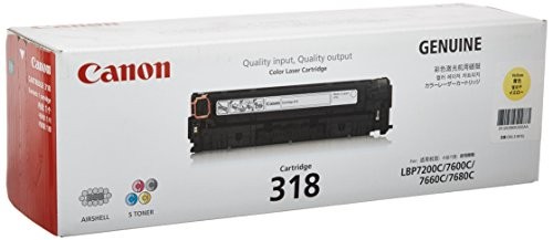 キャノン 2659B003 CANON キヤノン 純正トナー カートリッジ318 イエロー トナー交換 プリント カートリッジ 純正 イエロートナー 用品 印刷 オフィス トナーカットリッジ メーカー純正 イエロー 文房具 レーザープリンタ サテラ パソコン 高品質|むさしのメディア 店