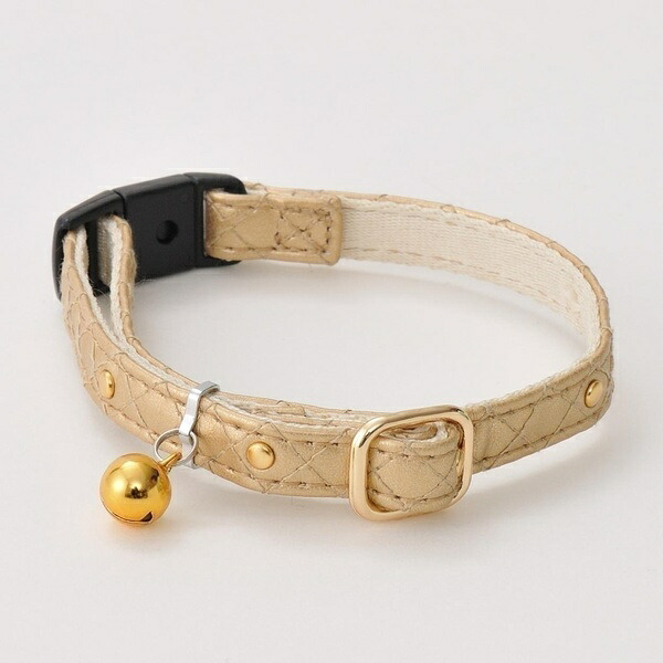 【10個書き割り】 ペティオ CAT COLLAR 晴れ晴れしい色合い ゴールド