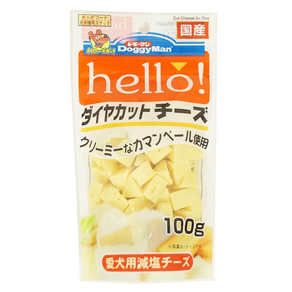 【36個書き割り】 ドギーマンハヤシ heLLo！ダイヤカットチーズ 100g