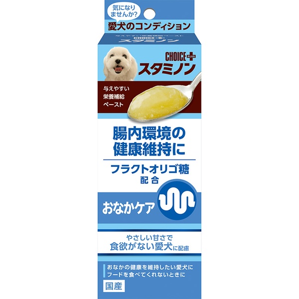 【10個仕掛ける】 地べた・愛玩動物  チョイスプラス スタミノン 土手っ腹世話をする 40g ドッグフード・サプリメント-サプリメント