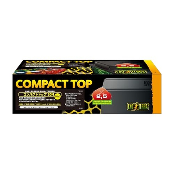 【3個セット】 ジェックス EXO TERRA コンパクトトップ30N PT2225 26W (1灯式) 爬虫類・両生類用紫外線ランプ用照明器具 グラステラリウム3030/3045/3060|むさしのメディア 店