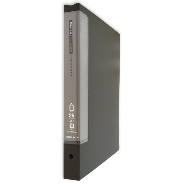 【6個セット】 コクヨ A4Sクリヤーブックウェーブカット ラ-T730DM|むさしのメディア 店