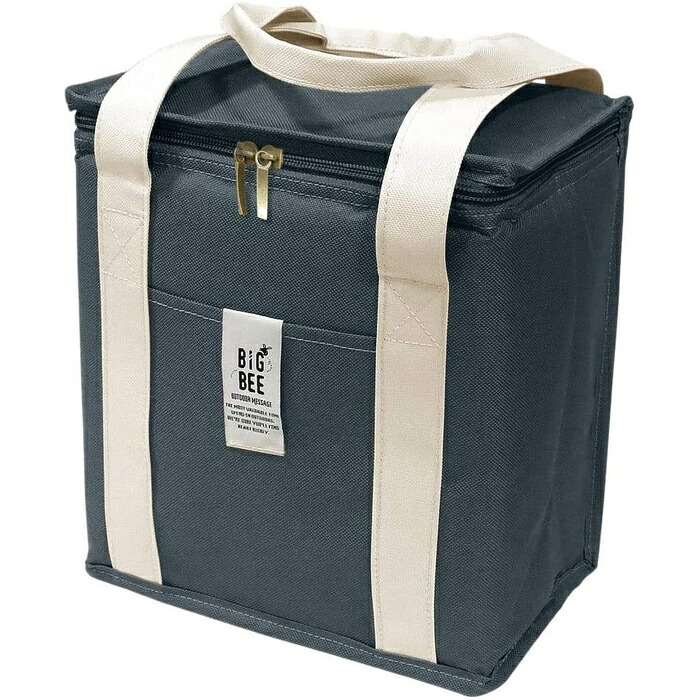 【10個セット】 オカトー BigBee BOX型 クーラーランチバッグ オーシャンネイビー｜むさしのメディア 店 10,097円