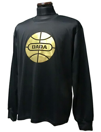バスケットロング　Tシャツ ウェア ダダ DADA BALL LONG TEE BLK/GOLD 【MEN'S】