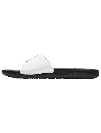 提げ篭シューズ バッシュ スニーカー   ジョーダン Jordan Jordan Break Slide Blk/U.Red/Wht   表どおり