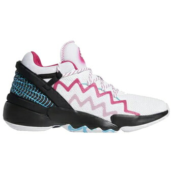 提げ篭シューズ バッシュ   アデイダス Adidas D.O.N. Issue 2 Wht/Core Blk