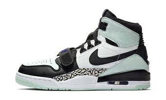 バスケットシューズ バッシュ スニーカー ジョーダン Jordan Air Jordan Legacy 312　Igloo Wht/Blk/Aqua ストリート