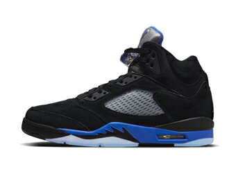 バスケットシューズ バッシュ スニーカー ジョーダン Jordan Air Jordan 5 Retro Racer Blue Blk/Blu ストリート