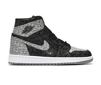 バスケットシューズ バッシュ スニーカー リベリオネア ジョーダン Jordan Air Jordan 1 High Retro OG Rebellionaire Blk/Gry ストリート 31,948円