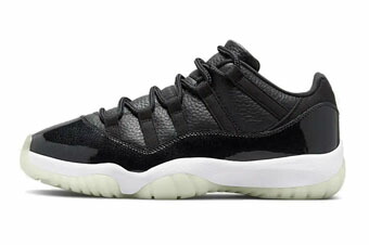 バスケットシューズ バッシュ ジョーダン Jordan Air 11 Retro Low 72 10 Black White 驚きの安さ