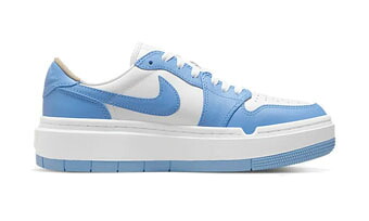 バスケットシューズ バッシュ スニーカー ジョーダン Jordan Wmns Air Jordan 1 Elavate Low SE UNC W Wht/U.Blue ストリート 【WOMEN'S】|バスケ@TOKYO UltimateCollection