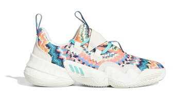 バスケットシューズ バッシュ 　トレイ　ヤング　 アデイダス Adidas TRAE YOUNG 1 Tie Dye White/Green｜バスケ＠TOKYO UltimateCollection