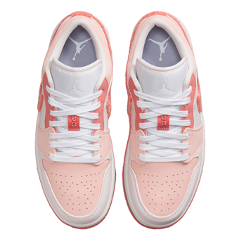 レビューを書けば送料当店負担 バスケットシューズ バッシュ スニーカー ジョーダン Jordan Wmns Air 1 Low Mighty Swooshers W Wht Pink ストリート Women S Whitesforracialequity Org