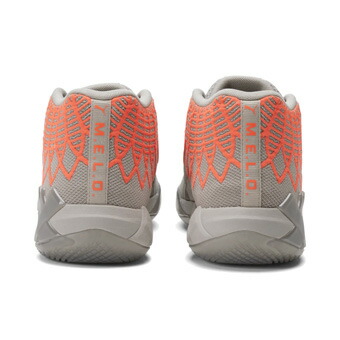 人気カラーの バスケットシューズ バッシュ ラメロボール プーマ Puma Mb 01 Gry Red Red Development Pl