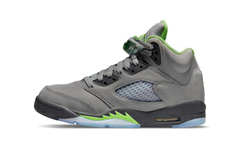 バスケットシューズ バッシュ スニーカー ジョーダン Jordan Air Jordan 5 Retro Green Bean GS GS Green/Gray/Silver ストリート 【GS】キッズ｜バスケ＠TOKYO UltimateCollection