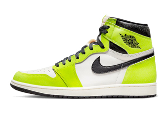 大幅にプライスダウン バスケットシューズ バッシュ スニーカー ヴィジョネア ジョーダン Jordan Air 1 High Retro Og Visionaire Volt Black Sail ストリート Qdtek Vn