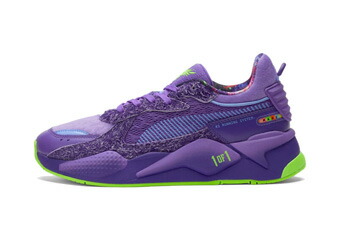 シューズ スニーカー  ラメロボール  ピューマ Puma RS-X Galaxy PURPLE/Violet/Green   表どおり
