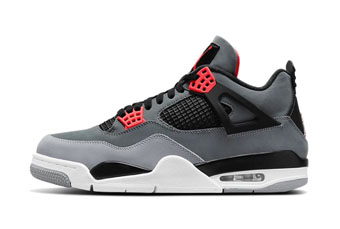 正規店 バスケットシューズ バッシュ スニーカー インフラレッド ジョーダン Jordan Air 4 Retro Se Infrared Grey 23 ストリート Fucoa Cl