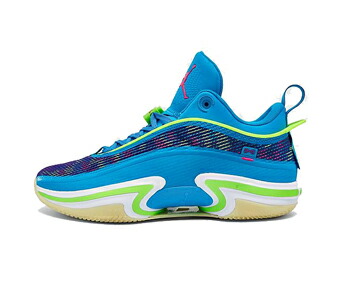 バスケットシューズ バッシュ ルカ ドンチッチ ジョーダン Jordan Air Jordan 36 Low Luka Doncic PF Blue/Purple/Green|バスケ@TOKYO UltimateCollection
