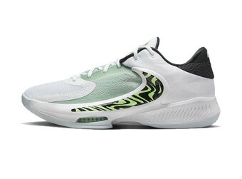提げ篭シューズ バッシュ  フリーク  ナイキ Nike Zoom Freak 4  Wht/Blk