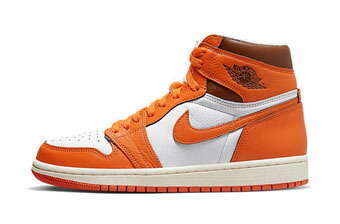 バスケットシューズ バッシュ スニーカー スターフィッシュ ジョーダン Jordan Wmns Air Jordan 1 High Retro OG Starfish W White/Orange/Sail ストリート 【WOMEN'S】|バスケ@TOKYO UltimateCollection