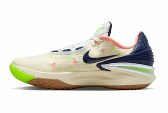 提げ篭シューズ バッシュ   ナイキ Nike Air Zoom G.T. Cut 2 EP COCONUT MILK/ NAVY / GREEN