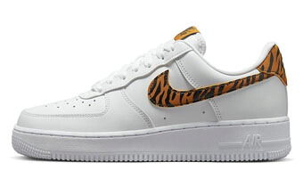 シューズ スニーカー ナイキ Nike Wmns Air Force 1 Low '07 SE W White/Tiger Stripes ストリート 【WOMEN'S】